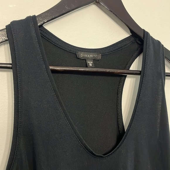 Dynamite Black Racerback Tank – Size XS - Picture 2 of 3